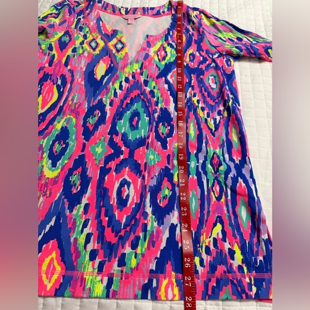 Lilly Pulitzer Multicolor Patterned Top - Picture 8 of 8